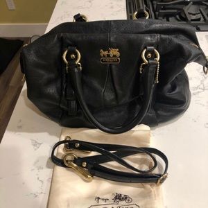 Coach Black Leather Purse